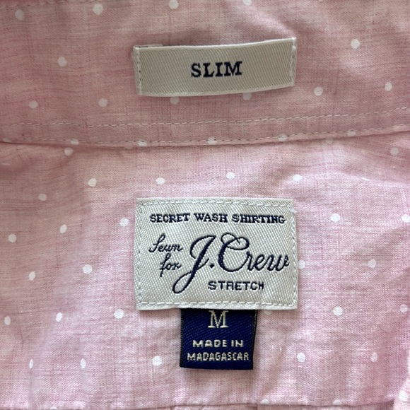 J. Crew Secret Wash Slim Fit Button Down *NWOT* - Picture 4 of 6